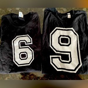 Couples funny matching shirts